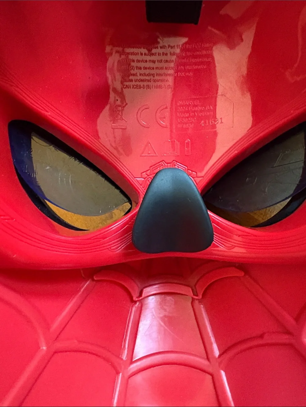 Red Spider-Man Style Mask
